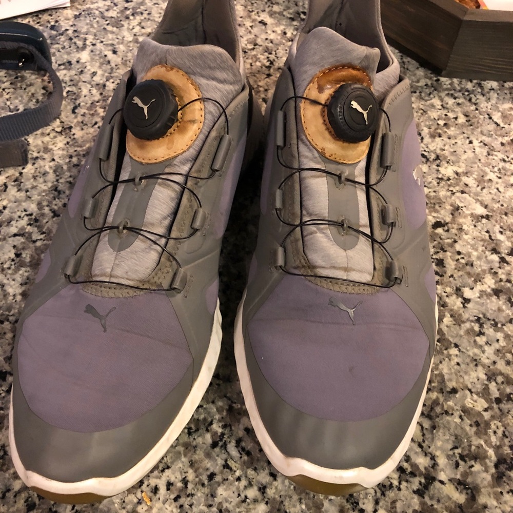 Puma golf shoes .